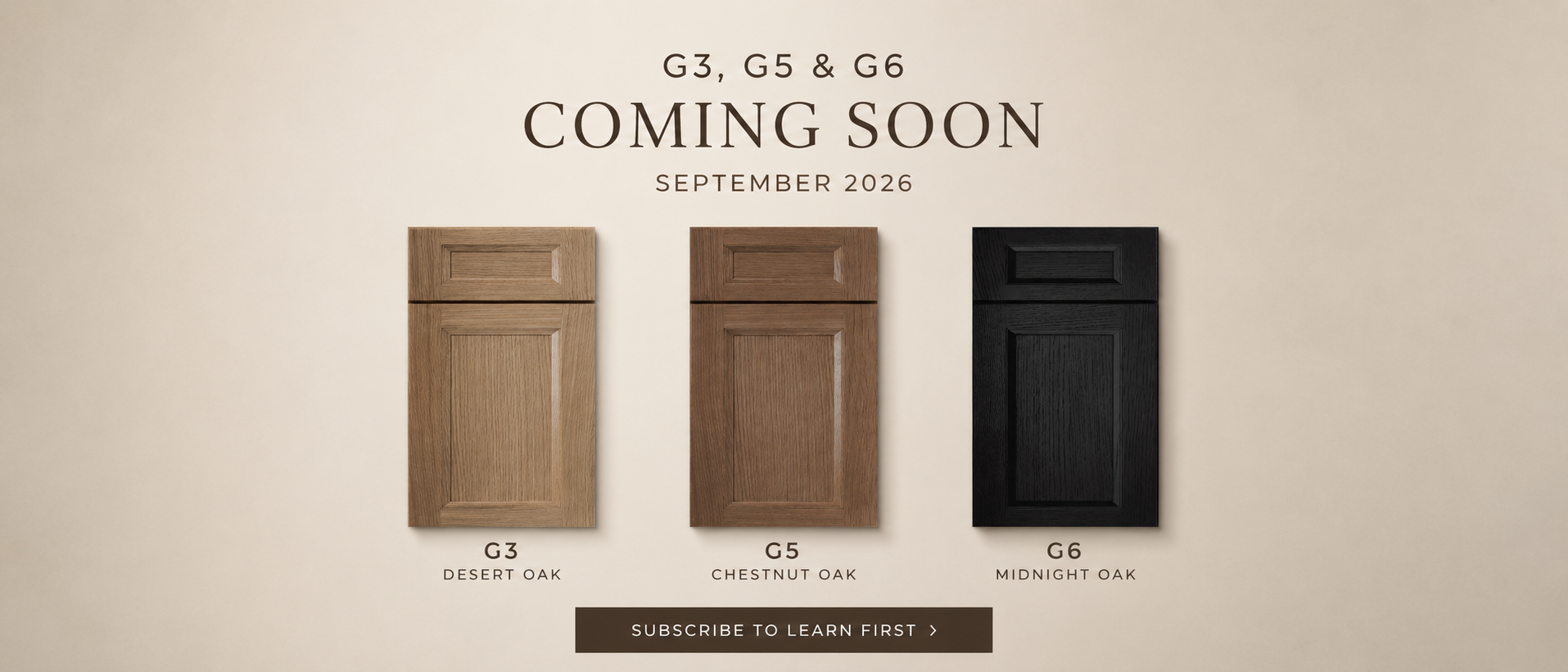 G-Series-Coming-Soon-Website - L&C Cabinetry