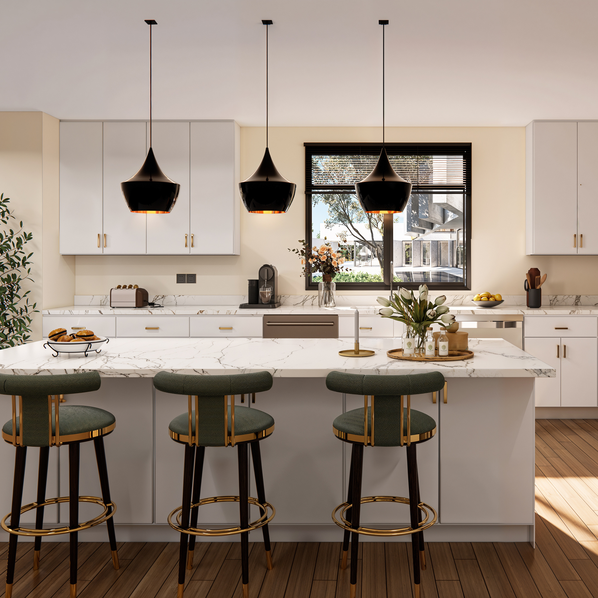 White-Kitchen-Cabinets_MobileView - L&C Cabinetry