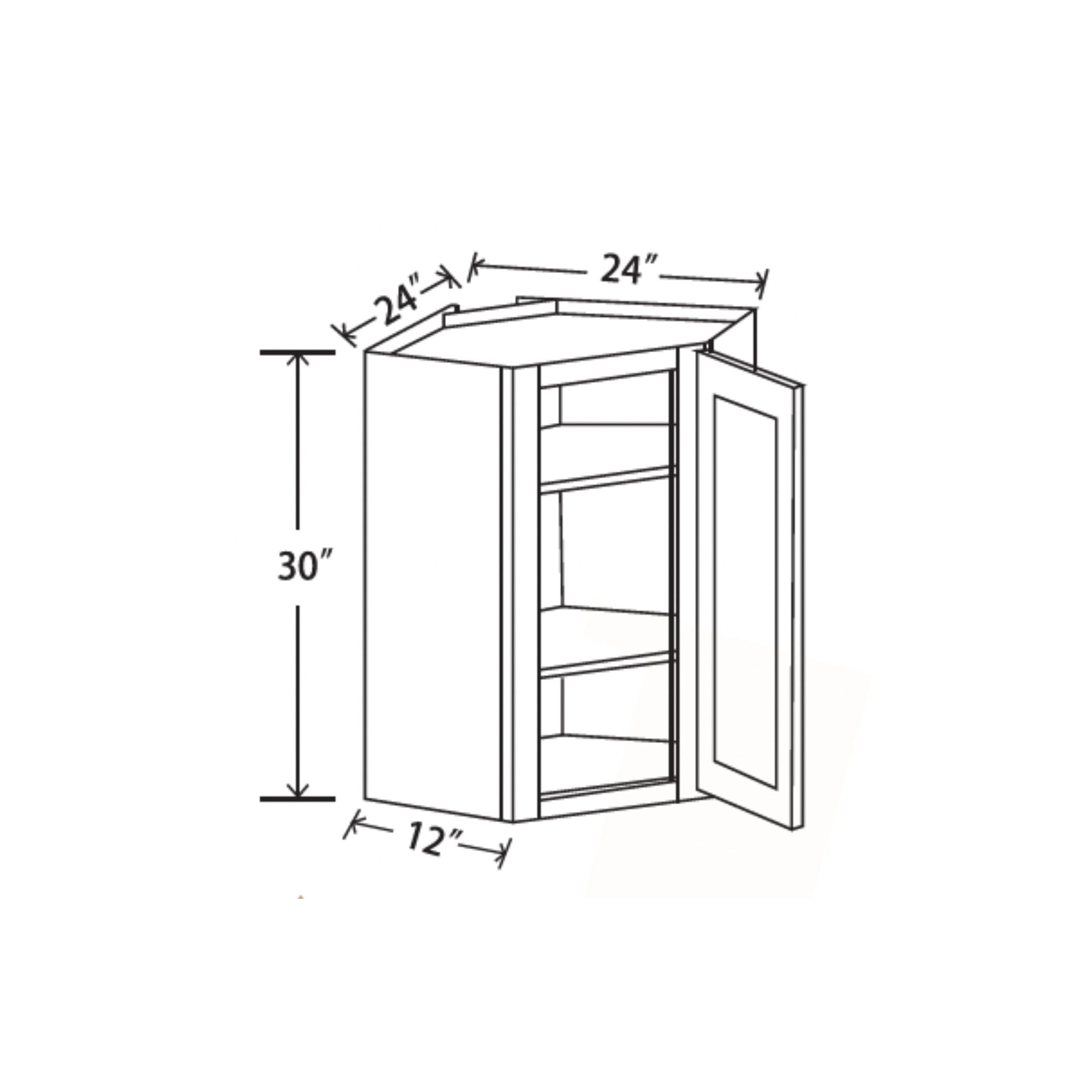 D2 - White Shaker - L&C Cabinetry