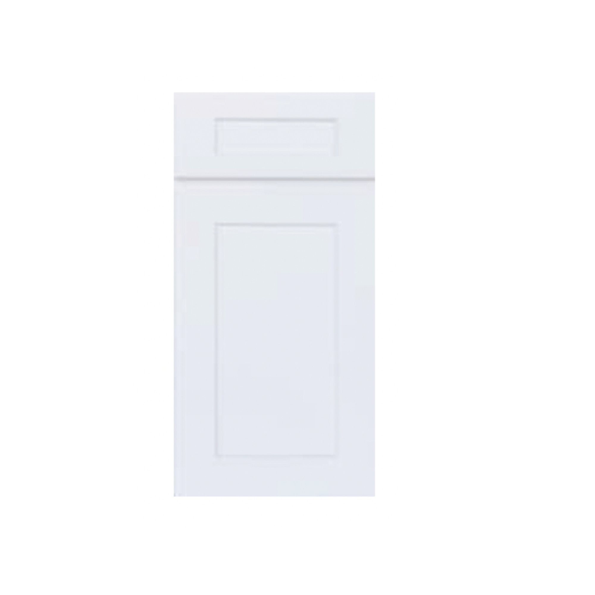 D2 - White Shaker Base Cabinets - L&C Cabinetry